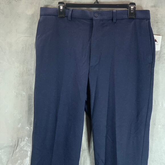 CALVIN KLEIN Men's Navy Slim-Fit Knit Suit Separate Dress Pants SZ 34X34 - Picture 3 of 13